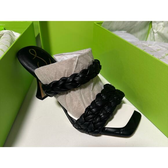 Sam Edelman Meghan Sandal - Black - NEW in BOXSIZE 9 - Picture 1 of 4